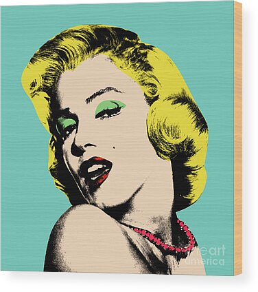 Celebrities Wood Prints for Sale