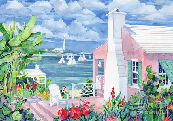 Wall Art - Painting - Bermuda Cove #2 by Paul Brent