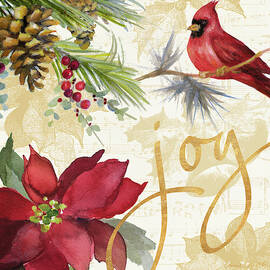 Christmas Poinsettia I by Lanie Loreth