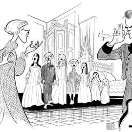 The Sound Of Music by Al Hirschfeld