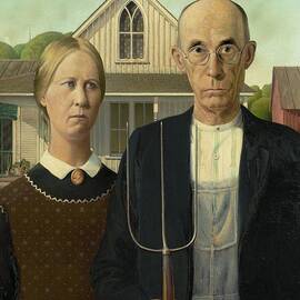 American Gothic by Grant Wood