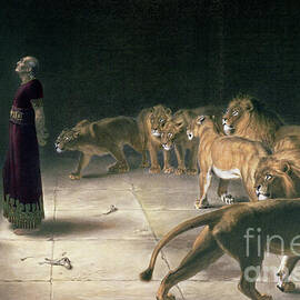 Daniels Answer to the King, Briton Riviere by Briton Riviere