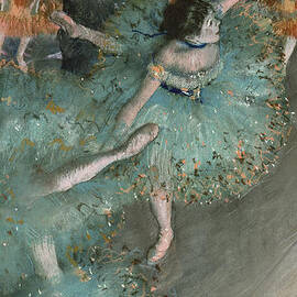 Swaying Dancer  Dancer in Green by Edgar Degas