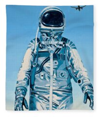 Science Fiction Fleece Blankets for Sale