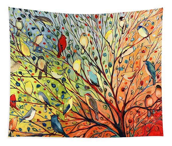 27 Birds Tapestry
