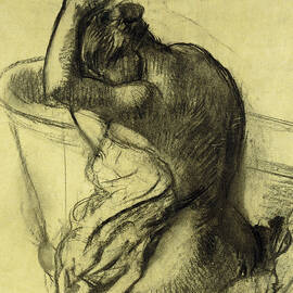 Edgar Degas, After the Bath  Apres le Bain, 1899 by Edgar Degas