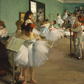 The Dance Class by Edgar Degas