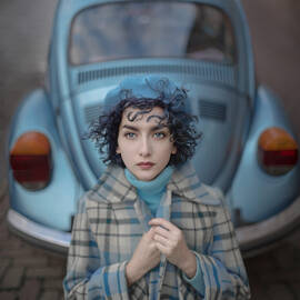 A Study in blue by Anka Zhuravleva