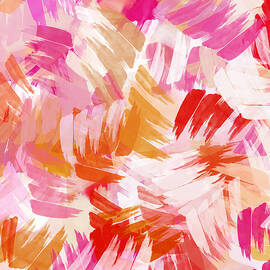 Abstract Paint Pattern by Christina Rollo
