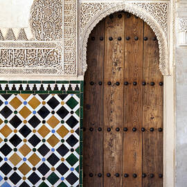 Alhambra door detail by Jane Rix