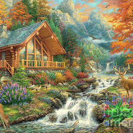 Alpine Serenity  by Chuck Pinson