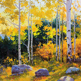 Autumn beauty of Sangre de Cristo mountain by Gary Kim