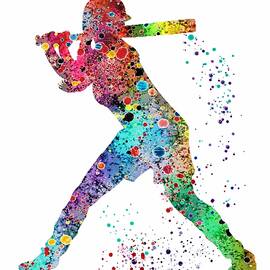 Baseball Softball Player by White Lotus