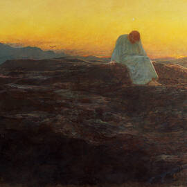 Christ in the Wilderness by Briton Riviere