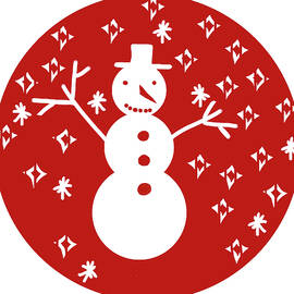 Christmas Deco Circle Iv by Nicholas Biscardi