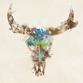 cow skull by Bri Buckley