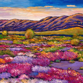 Desert in Bloom by JOHNATHAN HARRIS