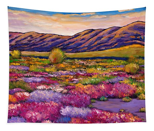 Desert In Bloom Tapestry