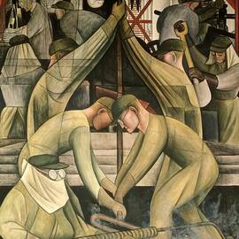 Detroit Industry  south wall by Diego Rivera