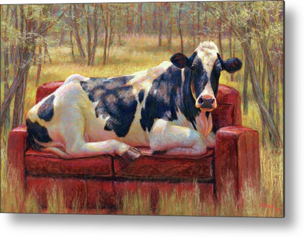Diva Bovina Metal Print