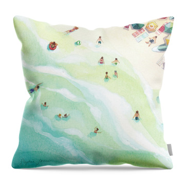 Docking Station Throw Pillow