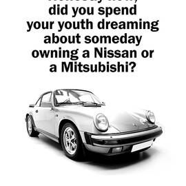 Dreaming of a Porsche by Mark Rogan