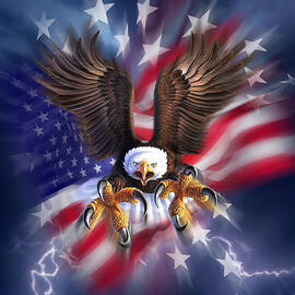 Eagle Burst by Jerry LoFaro