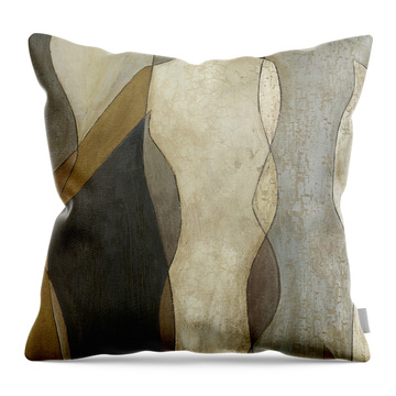 Figure Overlay I Throw Pillow