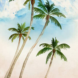 Four Palms by Mauro DeVereaux