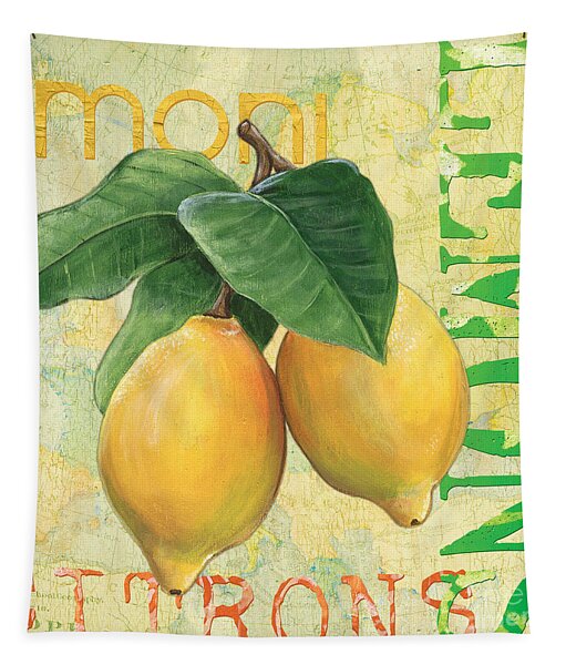 Froyo Lemon Tapestry