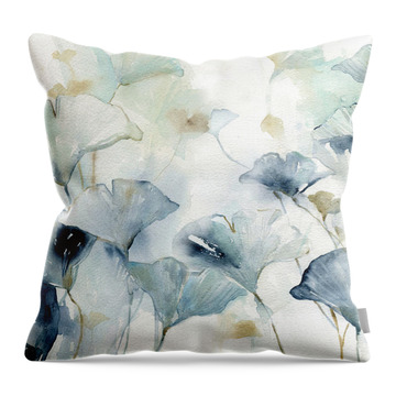 Glorious Ginko Throw Pillow