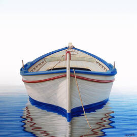 Greek Boat by Horacio Cardozo