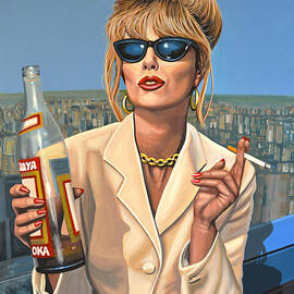 Joanna Lumley as Patsy Stone by Paul Meijering