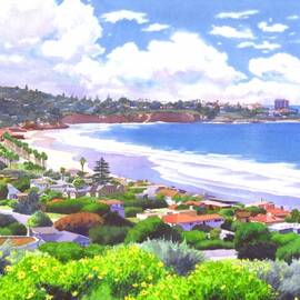 La Jolla California by Mary Helmreich