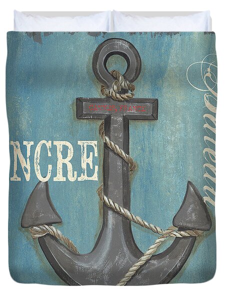 La Mer Ancre Duvet Cover
