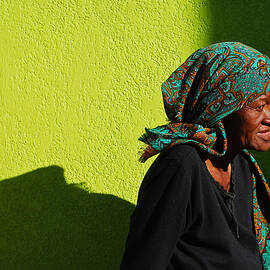 Lady in Green by Skip Hunt