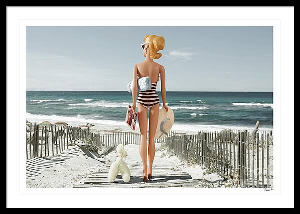 Last Days Of Summer Blond Framed Print