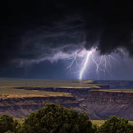 Lightning from the Land of Enchantment  by Elijah Rael