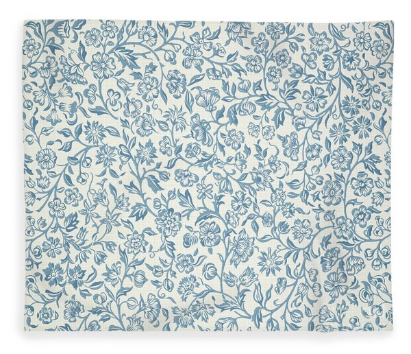Merton Wallpaper Design Fleece Blanket