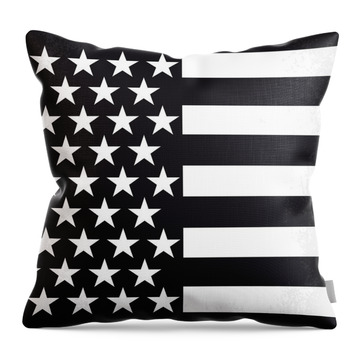 No250 My Malcolm X Minimal Movie Poster Throw Pillow