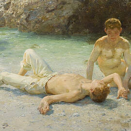 Noonday Heat by Henry Scott Tuke