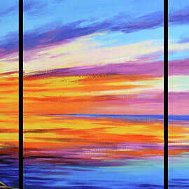 Ocean sunset by Graham Gercken