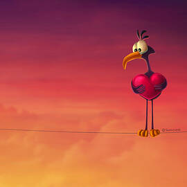 Only One Bird by Tooshtoosh