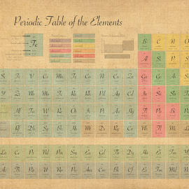 Periodic Table of Elements by Michael Tompsett