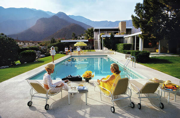 Wall Art - Photograph - Poolside Glamour by Slim Aarons