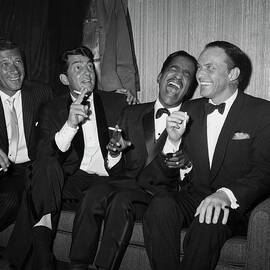 Rat Pack At Carnegie Hall by Bettmann