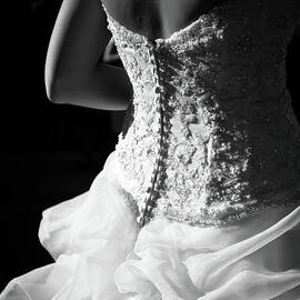 Rear View Of Bride by John B. Mueller Photography