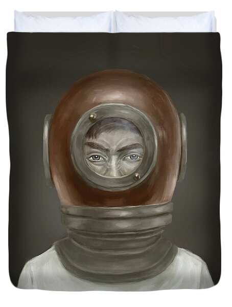 Self Portrait Duvet Cover