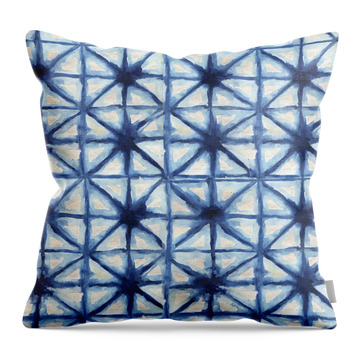 Shibori Iv Throw Pillow