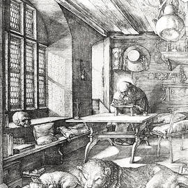 St Jerome In His Study by Albrecht Durer